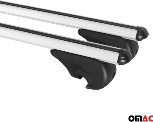 Miniatura 8 de OMAC Portabicicletas Portaequipajes para Nissan Rogue Sport 2017-2022 Plata 3 Piezas plateado