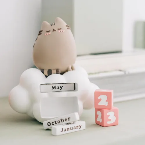 Miniatura 5 de Calendario oficial de Pusheen Merchandising de Pusheen Regalos de Pusheen Figura de Pusheen Cosas Kawaii Peluche de Pusheen