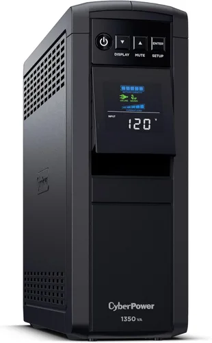 Miniatura 12 de CyberPower CP1500PFCRM2U Sistema UPS Sinewave PFC con respaldo de batería y protector contra sobretensiones, 1500VA/1000W, 8 tomas de corriente