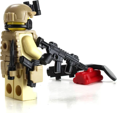 Miniatura 4 de Battle Brick Minifigura personalizada EOD Especialista en eliminación de artillería explosiva Minifig militar genuina Empaquetada en los Estados