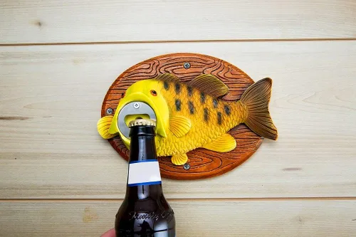 Miniatura 3 de Abrebotellas, pescado montado