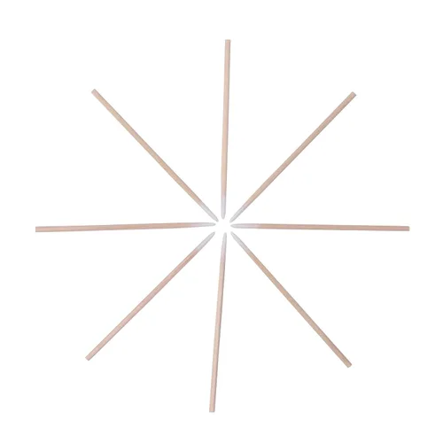 Miniatura 5 de 1200 Uds. Uñas de madera de algodón hisopo de limpieza de 2.8 in Microbrush pestañas Sticks Tip Ear Toothpick Maquillaje Palillos de cejas Pegamento