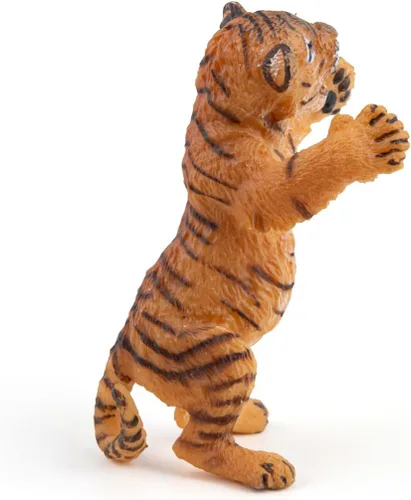 Miniatura 4 de Papo - Figura realista de tigre bebé de pie - A partir de 3 años - Colección Wild Life - Juego educativo de felinos jóvenes - Juguete de idea