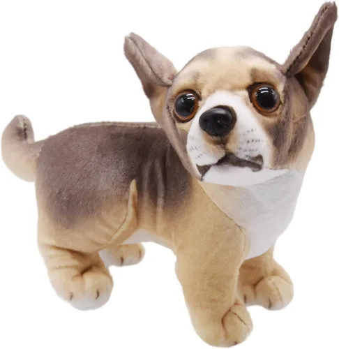 Miniatura 9 de Lifelike Beagle Animal de Peluche Realista Juguete de Cachorro de Peluche Animado Muñeco Perros Súper Realistas Actúan Como Reales Excelentes