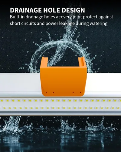 Miniatura 8 de Luz de crecimiento, luces LED modulares de 720 W para plantas de interior, espectro completo, semillas, semilleros, vegetales, escalables