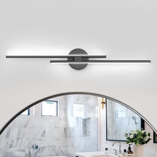 Miniatura 12 de EDISLIVE Lámpara LED Regulable Moderna para Tocador, Accesorios de Iluminación de Pared para Tocador de Baño, Accesorios de Iluminación para Espejo