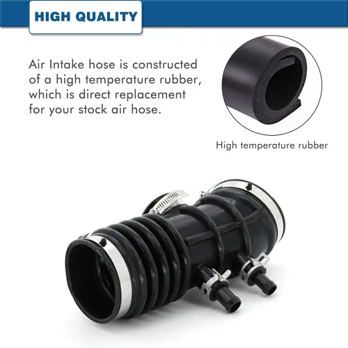 Miniatura 2 de Manguera de admisión de aire compatible con Nissan Frontier 1999-2004 y Nissan Xterra V6 2000-2004 3.3L- Tubo de filtro de admisión que reemplaza #