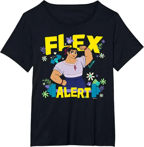 Miniatura 28 de Disney Encanto Luisa Madrigal Flex Alert Camiseta, Negro