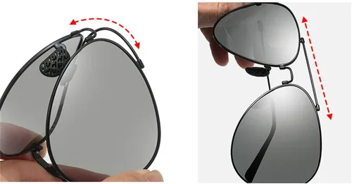 Miniatura 4 de Gafas de lectura bifocales fotocrómicas de transición para hombres y mujeres, lentes de sol para piloto, lentes de sol multifocales para conducir
