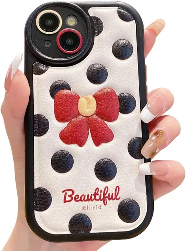 Miniatura 23 de Compatible con iPhone 11 Funda Bonita, Funda de Teléfono Kawaii Funda de Cuero TPU Oso Lindo de Dibujos Animados Goma Suave a Prueba de Golpes