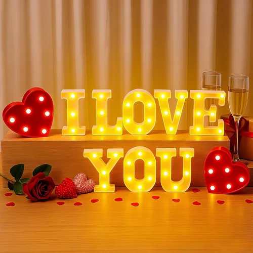 Miniatura 34 de Honoson 14 Pcs Soon to Be Mr and Mrs Light Sign Wedding Party Decoration LED Neon Light up Sign Table Decoration for Wedding Engagement Bridal