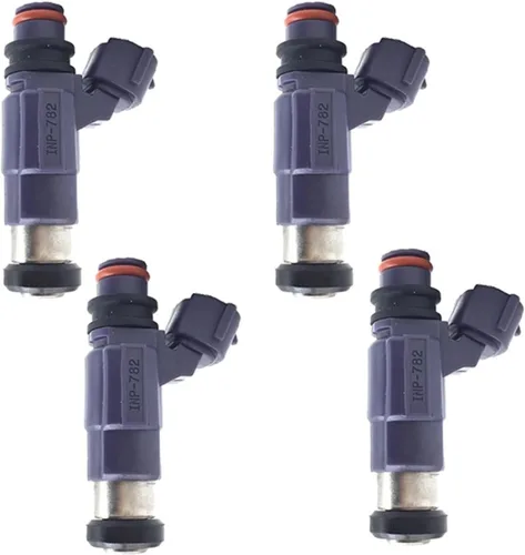 4pcs/Lot Fuel Injector Nozzles INP-780 INP780 INP-781 INP781 Compatible with Mazda 2000-2002 626 2.0L Protege 1.8L FP3313250 (Color : 4pcs)