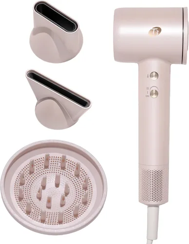 T3 LuxeDry Set de Secador de Pelo de Alto Rendimiento con Concentrador de Secado, Concentrador de Estilo y Accesorios Difusores | Secado y Estilo