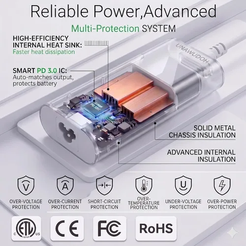 Miniatura 3 de Cargador USB C de 130 W compatible con Dell Precision 5530 5550 5560 5570 5750 5760 5770, Latitude 5401 5411 5501 5511 5520, XPS 15 17 9575 9500
