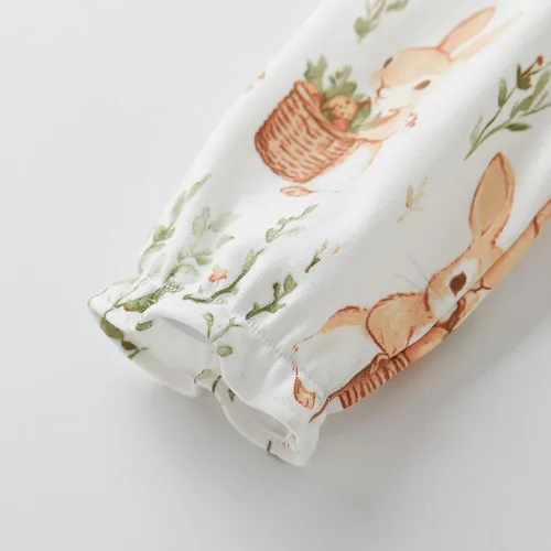 Miniatura 108 de pureborn Mameluco de algodón súper suave para bebés niños y niñas de 0 a 24 meses