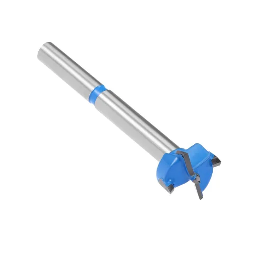 Miniatura 11 de Taladro de posicionamiento de la broca de perforación de 0.591 in Forstner Brocas de carburo de tungsteno Agujero de madera Sierra Bisagra Broca