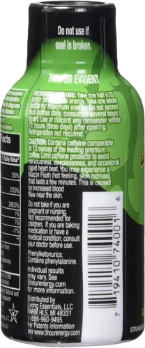 Miniatura 2 de Living Essentials 5-Hour Energy Extra Strength Strawberry Watermelon Energy Shot Energy Shot 1.93 oz. Botella
