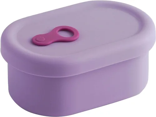 Miniatura 15 de Recipiente hermético de silicona prémium hecho en Corea con ventilación de vapor, sin BPA, a prueba de fugas, apto para microondas y congelador, 1