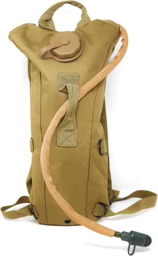Miniatura 14 de M MCGUIRE GEAR Hydration Backpack, with 3L/100 oz. Hydration Pack, Water-Resistant Nylon Hiking Pack with Water Bladder for Running, Cycling, and