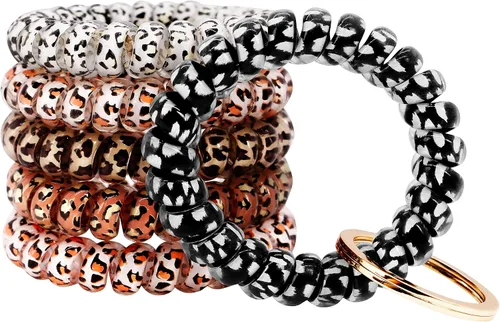 Miniatura 14 de BIHRTC Llavero Brazalete Elástico Pulsera de Muñeca