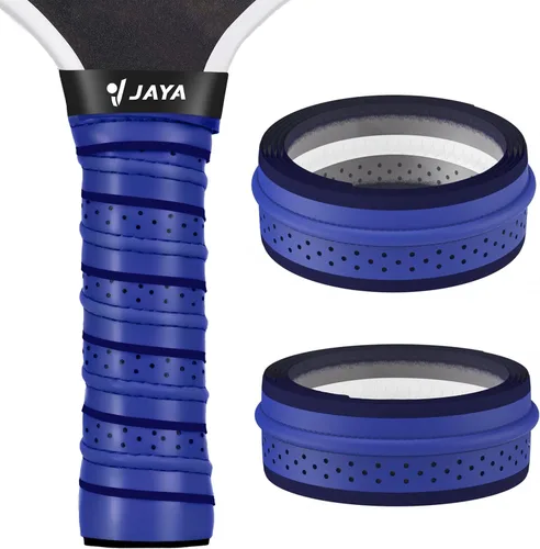 Miniatura 20 de JAYA Cinta de agarre de pickleball, agarre extra largo para paletas de pickleball, absorbe el sudor, envoltura de agarre de repuesto antideslizante