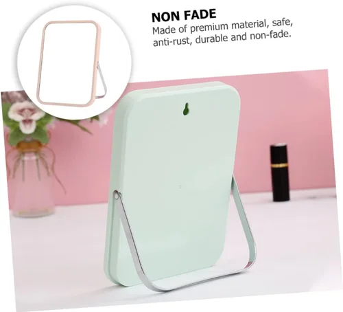 Miniatura 6 de FOMIYES 1pc espejo de vanidad luces plegable soporte para cosméticos caseros estilo simple color aleatorio