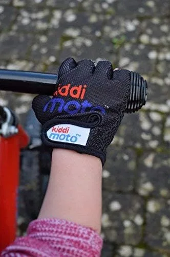 Miniatura 3 de Kiddimoto - Cycling Gloves Fingerless Gloves for Kids Perfect for Bike, Scooter & Skateboard Ideal for Boys and Girls Available in Different