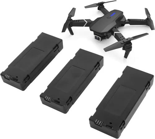 Miniatura 6 de 3PCS 3.7V 1800 mAh Li Batería para E88 E88Pro E100 E99 K3 K6 E89 P1 P4 P5, Quadcopter Parts Avión Modelo Drone Batería con 3 en 1 Cable de Carga
