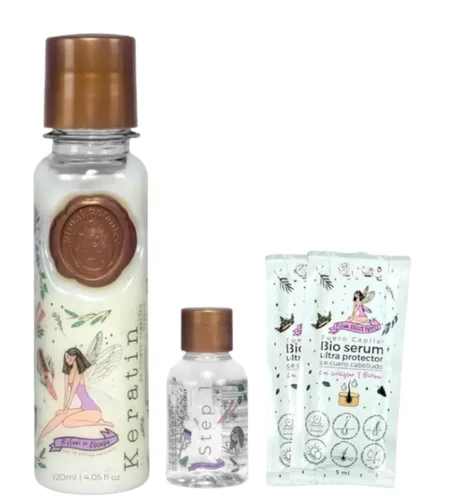 Miniatura 5 de MAIKE AMOUR Keratina Organica 1 LITRO - 12 Aceites Naturales y Aminoácidos para brillo, suavidad y nutrición. Queratina orgánica SIN Formol SIN