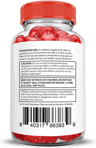 Miniatura 5 de Justified Laboratories Ignite Keto ACV Gummies Advanced 1000 mg Ignite Keto Gummies Formula Vinagre de sidra de manzana formulado con jugo