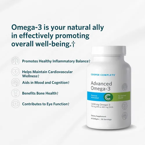 Miniatura 4 de Omega 3 avanzado de Cooper Complete, 1