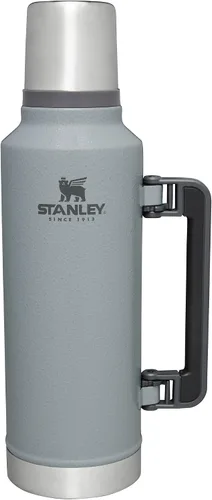 Miniatura 10 de Stanley Botella clásica legendaria al vacío de 1 cuarto de galón, boca ancha con tapa de taza a prueba de fugas, mantiene las bebidas calientes