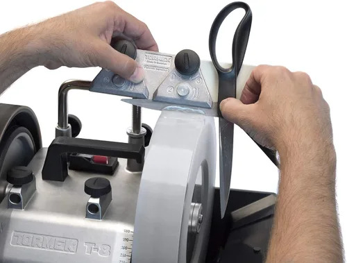 Miniatura 2 de Tormek SVX-150 Plantilla de afilado para tijeras. Dale a todas tus tijeras y tijeras un borde afilado y uniforme.