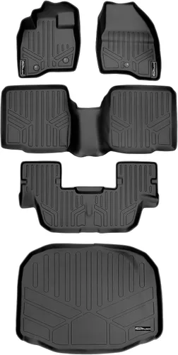 Miniatura 28 de MAXFLOORMAT - Tapete para piso de Ford Explorer (2011-2017) para Tercera fila (de color negro)