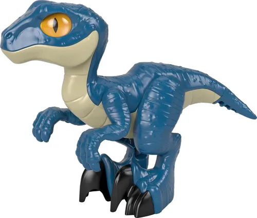 Miniatura 7 de Jurassic World Fisher-Price Imaginext Camp Cretaceous T.rex XL, figura de dinosaurio extragrande para niños preescolares de 3 a 8 años