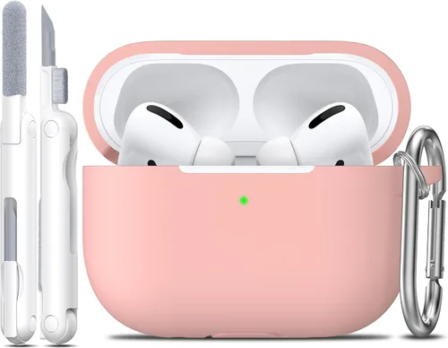 Miniatura 28 de Funda para AirPods con llavero, protección completa, de silicona, accesorios para AirPods, funda para hombres, mujeres y adolescentes, con estuche