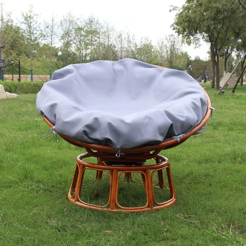 Miniatura 4 de Papasan - Funda de cojín para exteriores, resistente al agua, fácil de limpiar, fijada internamente, extraíble, con cremallera, funda de cojín