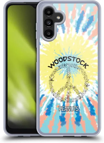Miniatura 343 de Head Case Designs Funda de gel Woodstock 50th con licencia oficial de Peanuts Snoopy Guitar 1969 [protección de grado militar] compatible