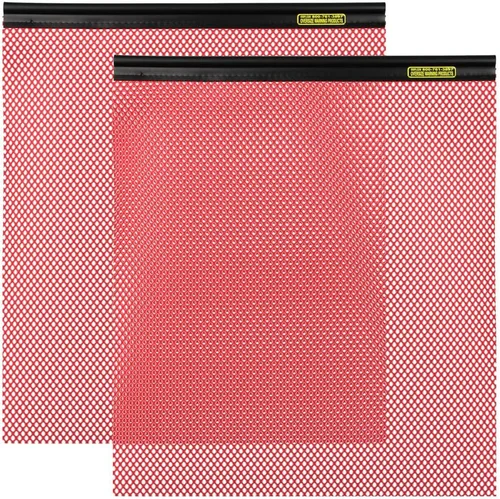 Miniatura 13 de Productos de advertencia de gran tamaño - Bandera de repuesto de montaje rápido naranja 18" x 18