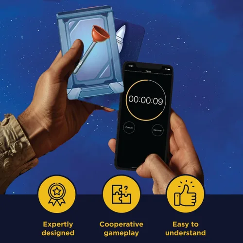 Miniatura 7 de Novatos en el espacio Juegos cooperativos Resolución de rompecabezas
