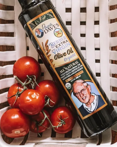 Miniatura 12 de Papa Dave's Aceite de oliva virgen extra orgánico certificado por USDA, contiene polifenol primero prensado en frío, aceite de oliva rico