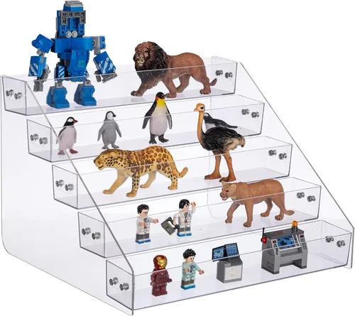 Miniatura 6 de Estante de especias acrílico de varios niveles, estante organizador de condimentos para encimera, gabinete, despensa, almacenamiento de cocina - 5 1