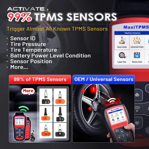 Miniatura 6 de Autel MaxiTPMS TS508WF Herramienta de programación TPMS, 2026 WiFi Ver. de TS508 TS501 Pro TS601 TS408S TPMS Herramienta de reaprendizaje