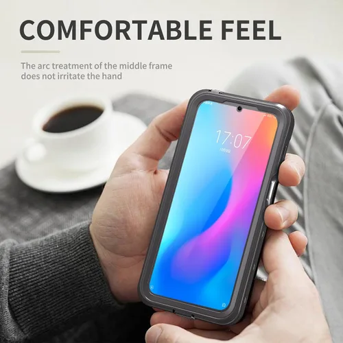 Miniatura 7 de Funda para Motorola Moto G 5G 2024 con protector de pantalla integrado, funda impermeable resistente de cuerpo completo sumergible a prueba de polvo
