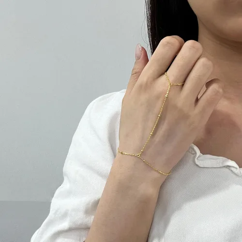 Miniatura 66 de Pulsera de plata de ley 925 para mujer, pulsera de mano para mujer, pulseras esclavas de 7 a 9 pulgadas ajustable