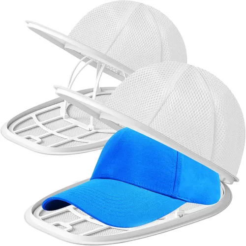 Miniatura 11 de Eiito Lavadora de sombreros para lavadora, jaula de lavado de sombreros, limpiador de sombreros para gorras de béisbol, paquete de 2 unidades, 2