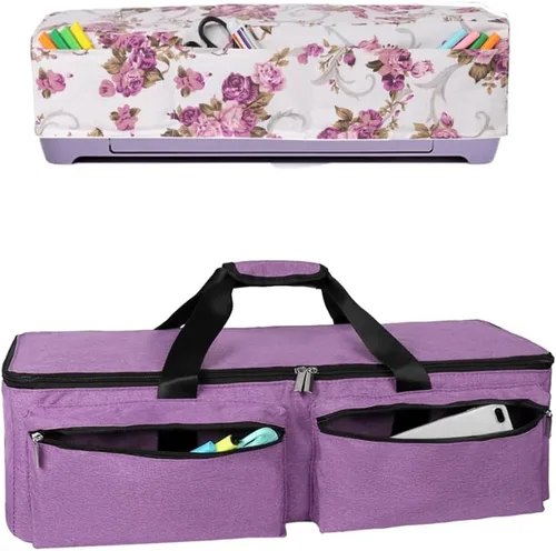 Miniatura 10 de YELAIYEHAO Bolsa de transporte compatible con Cricut Explore Air y Maker, bolsa impermeable compatible con Cricut Explore Air y suministros