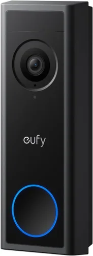 Miniatura 2 de eufy Security Timbre de video C30 con timbre adicional, alimentado por batería, 2K FHD, vista ampliada 16:9, fácil instalación, videollamada