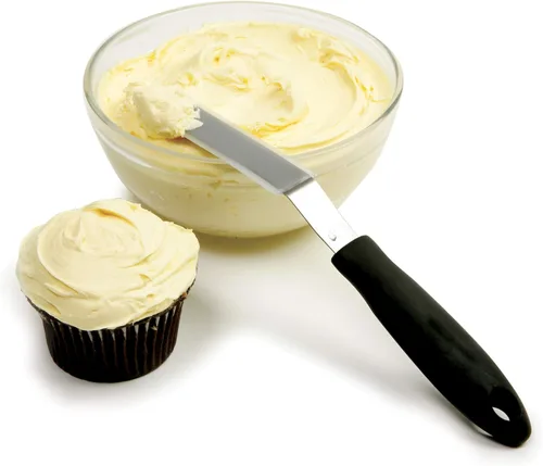 Miniatura 3 de Norpro Grip-EZ - Espátula para cupcakes, color negro, mediano