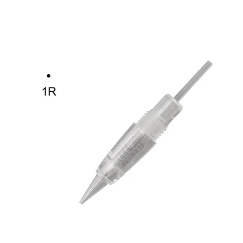 Miniatura 4 de Cartuchos de pigmento desechables Aguja de tatuaje sombreado tapas de punta 1R/3R/7F para máquina de maquillaje permanente Juego de bolígrafos